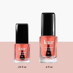 LONDONTOWN Luxe Length Nail Gloss – Strengthens 0.4 Fl Oz (Pack of 1), Clear