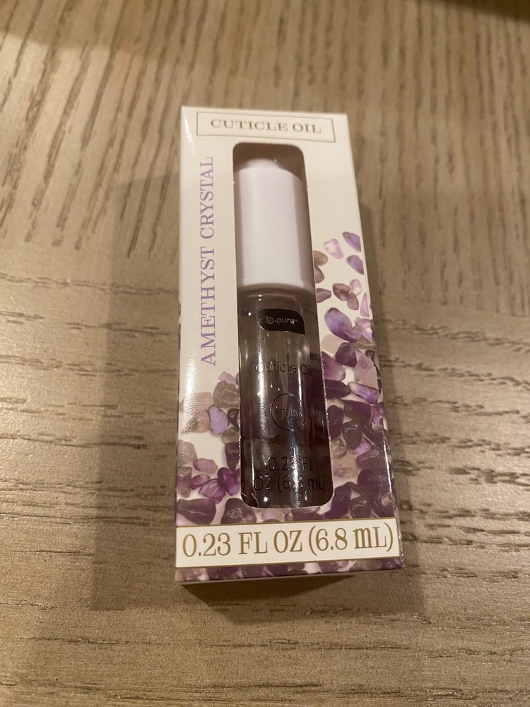 b.pure Cuticle Oil Amethyst Crystal 1 pack