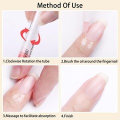 AOBOO Cuticle Oil Pen 12pcs for Nails 1.2 Fl Oz (Pack of 1), pen