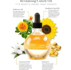 Cuccio Naturale Revitalizing Cuticle Oil Paraben Free Milk & Honey – 2.5 Oz