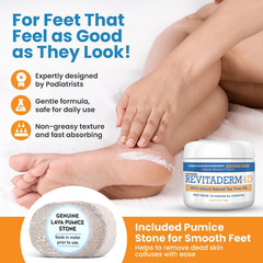Revitaderm 4D Urea Cream 40 Percent for Feet Maximum 4 Ounce (Pack of 1)