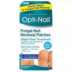 Opti-Nail Fungal Nail Renewal Patches Night-Time Treatment 21 Count