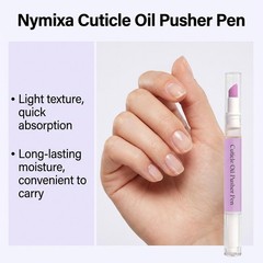 2-in-1 Cuticle Oil Pusher Pen, Ceramic Cuticle Oil Cuticle Pusher Nail Oil Pen