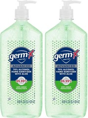 Germ-X Hand Sanitizer Gel with Aloe and Vitamin E | Moisturizing | No Rinse Form