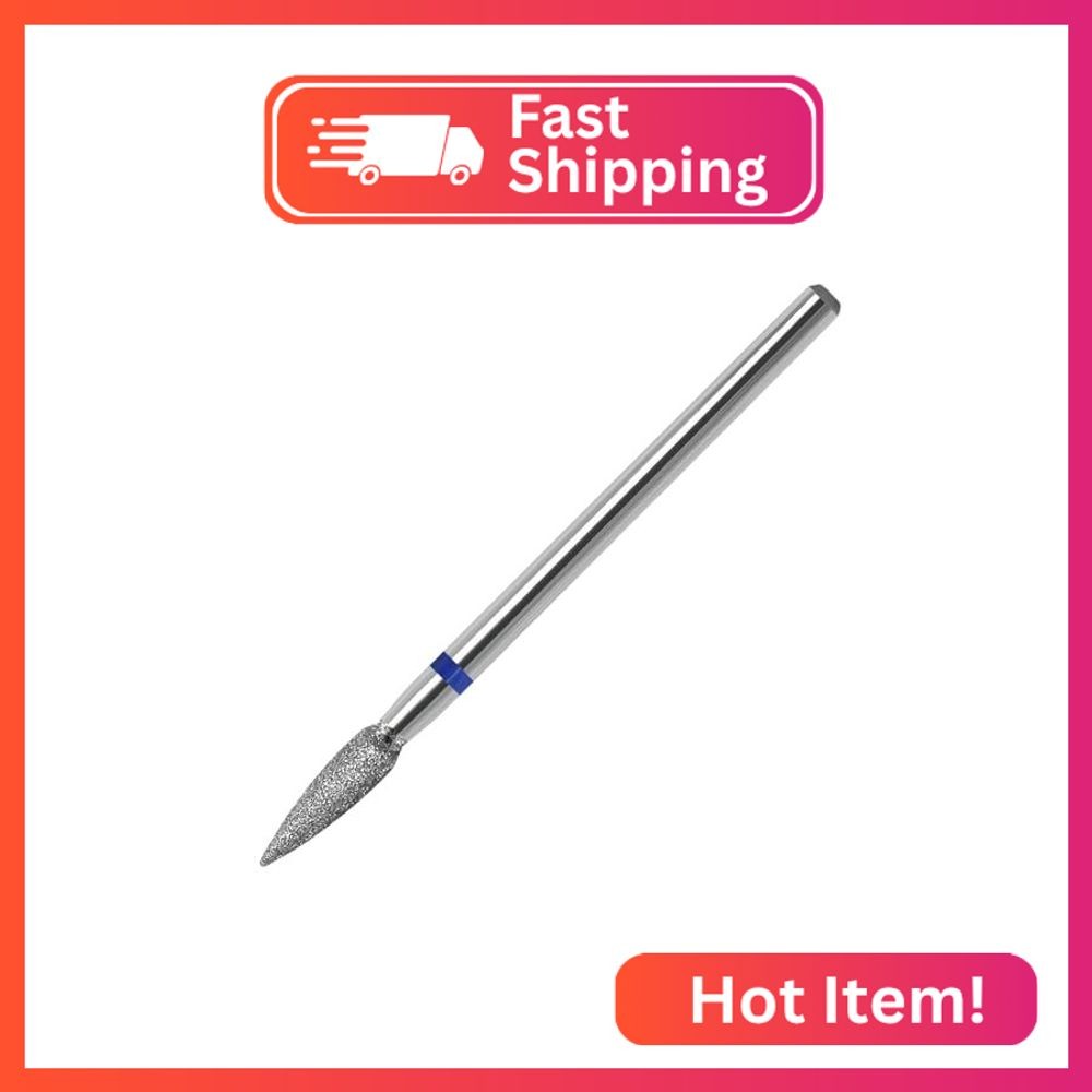 HungGato Cuticle Nail Drill Bit, 3/32” Professional Safety Diamond Under Nail C