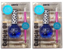 ONYX Professional CUTICLE OIL + Cuticle Pusher INTENSE MOISTURE THERAPY Set