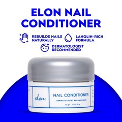 Elon Lanolin-Rich Nail Conditioner , Strengthens Nails & Protects Cuticles ,