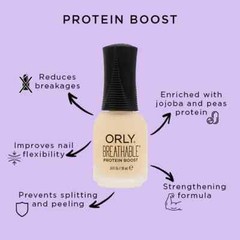 Orly Breathable Treatment Protein Boost Nail Strengthener NIB 2024