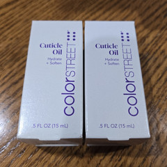 2 Color Street Cuticle Nourishing Oil Hydrate + Soften 0.5 fl oz (15 mL)