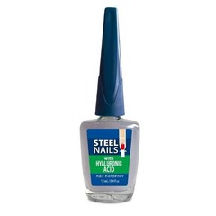 Uñas De Acero, Steel Nails Hardener with Hyaluronic Acid 0.4oz Base Coat