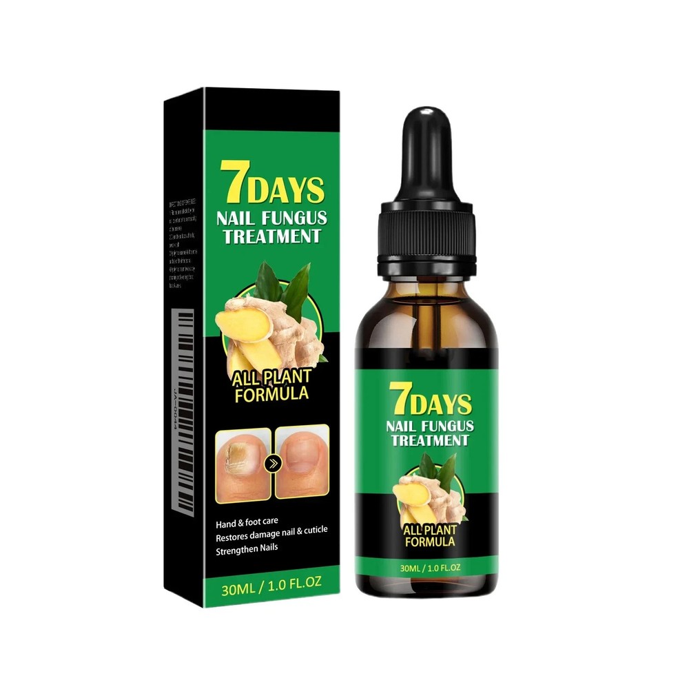Ginger Nail Treatments / 7 Days Ginger Cuticle Care Oil for Nails for Strengthen
