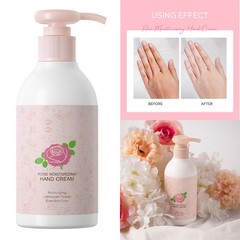 Women 1Pcs Refreshing Hand Cream Hand Creams Rose Fragrance Brighten Skin Tone