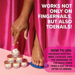 Onyx Professional Hard as Hoof Nail Strengthening Cream, Coconut Scent -…