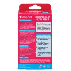 Nail-Aid – 5-in-1 Damaged Nails Multi-Repair for 0.5 Fl Oz (Pack of 1), Clear