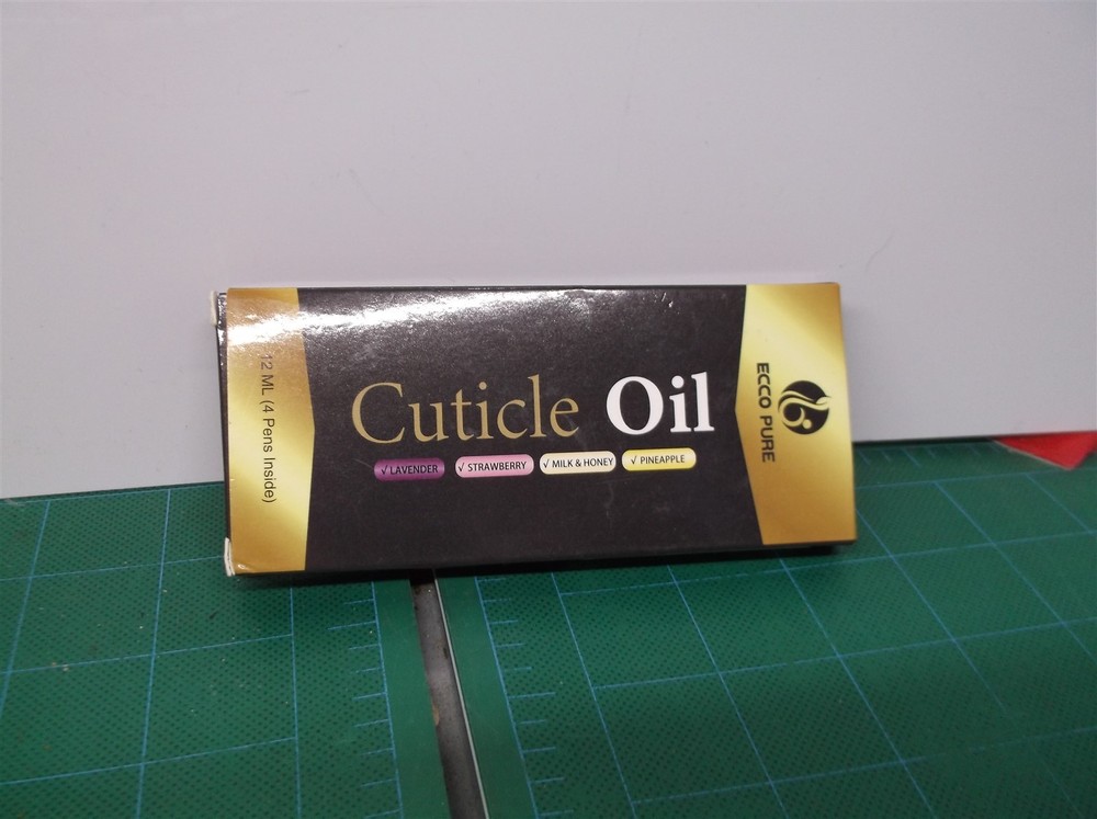 4 PACK- ECCO PURE Cuticle Oil Pens Nail Protector Professional Manicure
