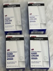 4 Neutrogena Norwegian Formula Hand Cream 2 oz / 56 g Travel Size