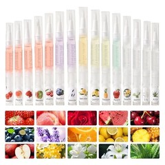Cuticle Oil Pen Set – 15 Scented Cuticle Oil Pens for Healthy, Mix Scents