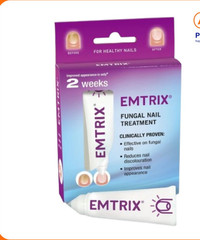 Emtrix Nail Fungus Treatment 10ml X 2Packs Nail Infection Care for Toenails