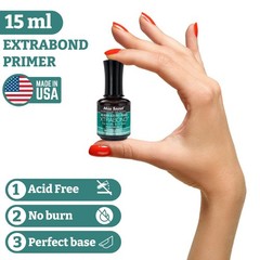 Mia Secret 15 ml Nail Dehydrator and Primer, Acid Free 0.5 Fl Oz (Pack of 2)