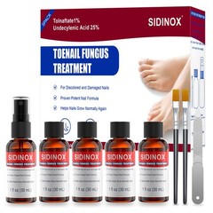 Toenail Fungus Treatment, Treatment Extra Strength 1 Fl Oz (Pack of 5), Red