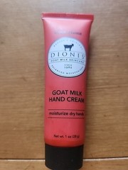 Dionis Goat Milk Hand Cream BLOOD ORANGE 1oz/28g