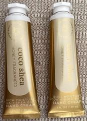 Bath & Body Works~*COCO SHEA-HONEY* Rich Moisture Shea Hand Creams~Set of 2