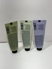CRABTREE &EVELYN HAND THERAPY 3 Pieces SET ,LAVENDER, AVOCADO, LILY Read*
