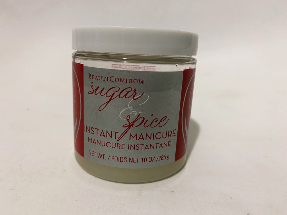 Beauticontrol Instant Manicure Sugar and Spice Scrub 10oz Sealed Discontinued