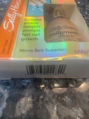 New Sally Hansen Nail Growth Miracle Growth Treatment 3030 Clear 3 Pack Lot