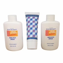 Lot of 3 Avon Silicone Glove Hand Cream + Skin-So-Soft Anti-Itch Refill Sprays