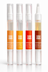 Cuticle Oil Pen 4 Pack Nail Growth Strengthener Vitamin E Jojoba Almond Repair