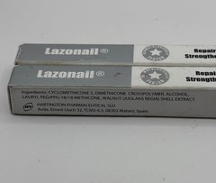 2-Pack Lazonail Fingernail & Cuticle Strengthening and Regenerating Gel 2.5ml