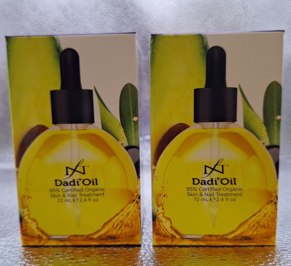 Dadi’ Oil 72ml Organic Nail Cuticle & Skin Treatment Strengthener – pack of 2