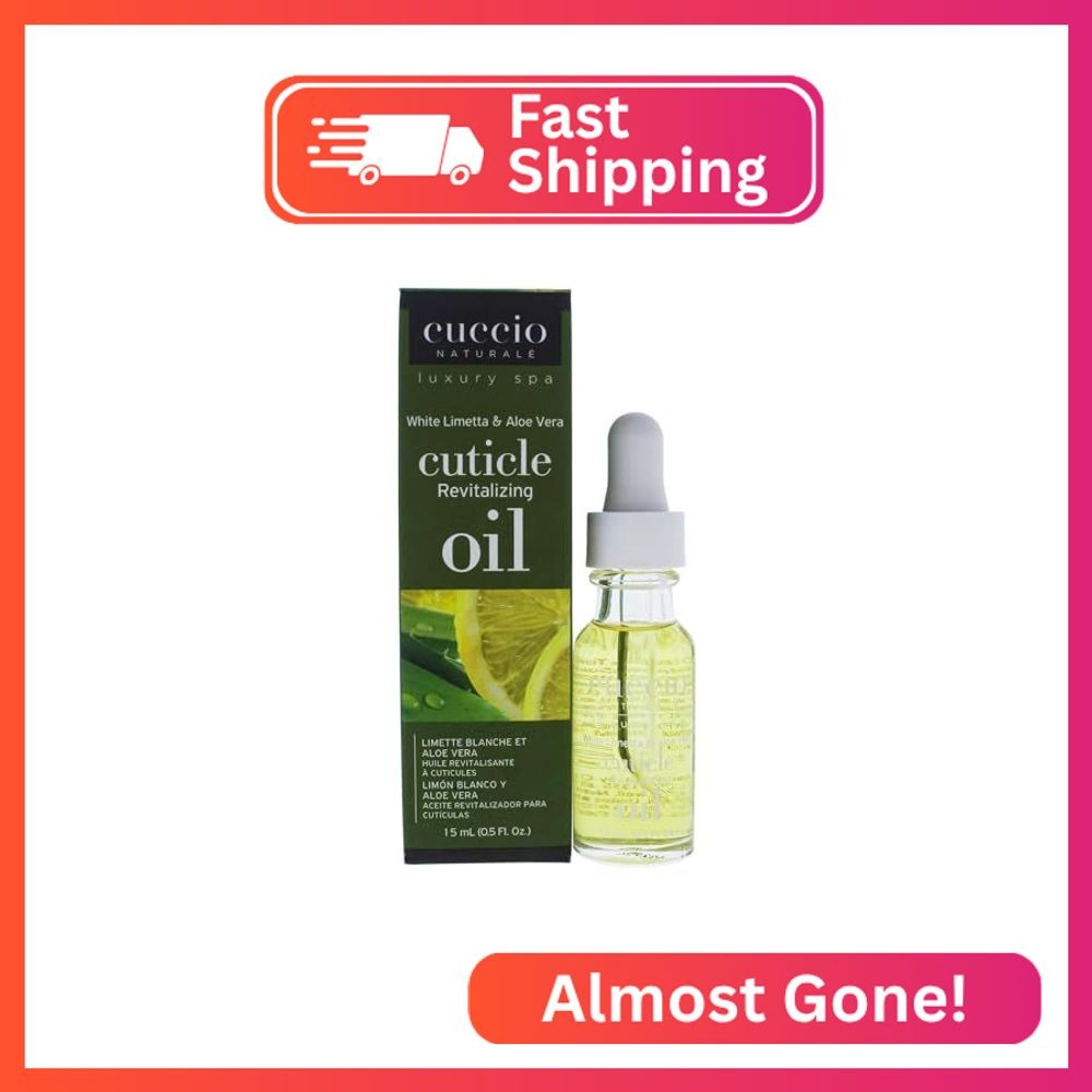 Cuccio Naturale Revitalizing Cuticle Oil – Hydrating Oil For Overnight Cuticle R