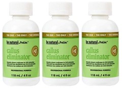 3x ProLinc be natural Callus Eliminator – 4 oz, Pedicure (3 bottles)