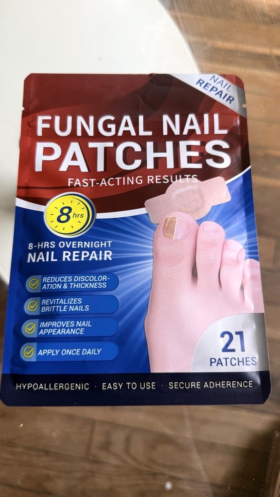 Fungal Nail Patches Fast-Acting Results 8-Hour Overnight Nail Repair 21 Patches