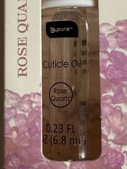 Rose Quartz Cuticle Oil Nail Care Hydrating Crystal Infused 0.23oz