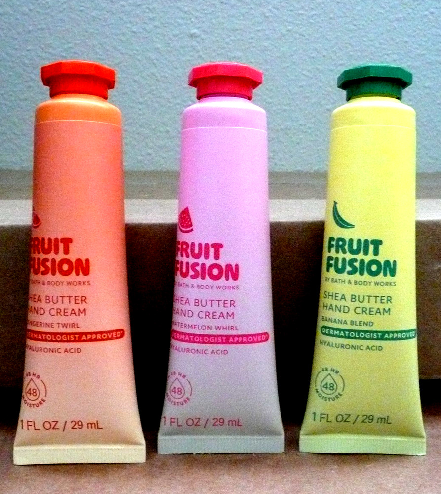 FRUIT FUSION Shea Butter Hand Cream – U Choose – NEW 2026