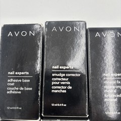 7 Vintage Avon Nail Experts Nail Care Lot: