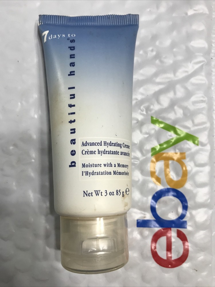 NAIL TEK 7 Days To Beautiful Hands ADVANCED HYDRATING CREME sealed NWOB 3oz