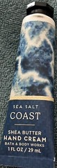 *NEW* BATH & BODY WORKS SEA SALT COAST HAND CREAM-1 OZ TUBE