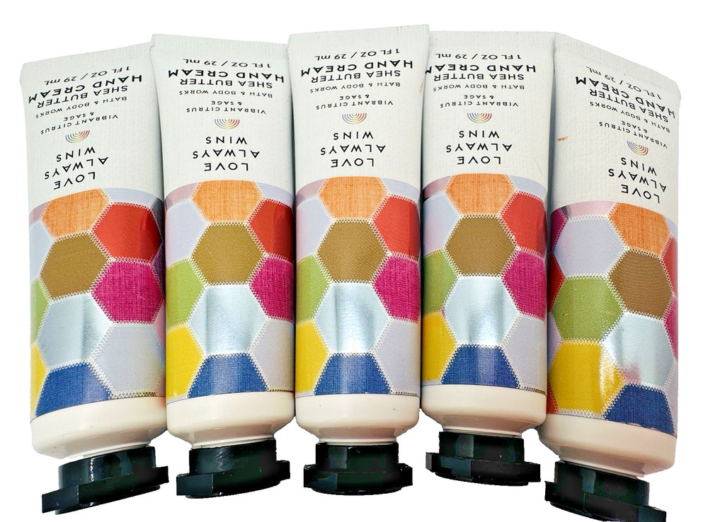 Bath & Body Works Love Always Wins Hand Cream 1 oz x5