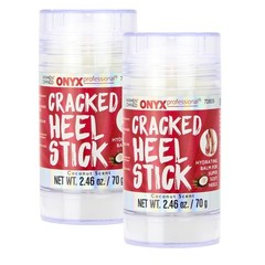 Onyx Professional Cracked Heel Repair Balm 2.46 Ounce (Pack of 2), Clear