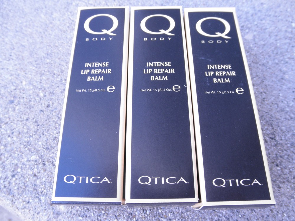 THREE QTICA INTENSE LIP REPAIR BALM 0.5oz each NEW!
