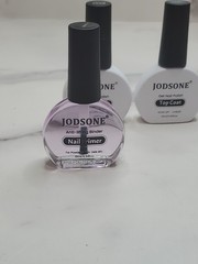 JODSONE 4 Bottles 10ml Of Top Coat-Base Gel Polish-Nail Dehydrator-Nail Primer..