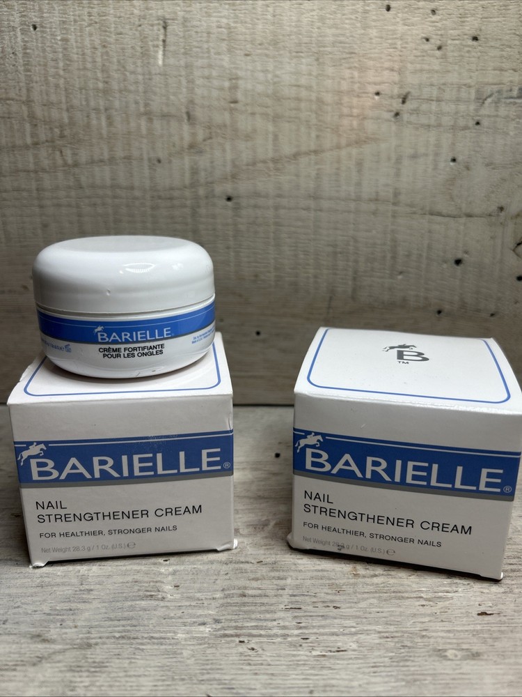 Barielle Nail Strengthener Cream 2-PACKS 1 oz Each “NEW”