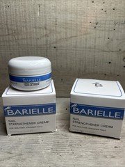 Barielle Nail Strengthener Cream 2-PACKS 1 oz Each “NEW”