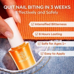 modelones Nail Biting Prevention for Kids 0.1 Fl Oz (Pack of 1), Pink Modern
