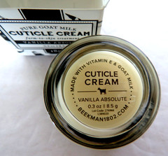 Beekman 1802 Pure Goat Milk Cuticle Cream Vanilla Absolute 0.3oz Nail Treatment