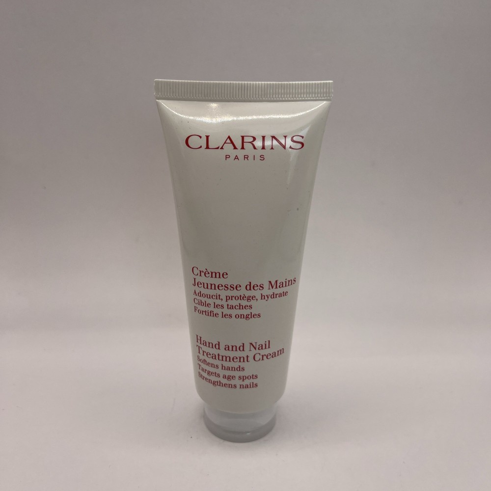 Clarins Hand And Nail Treatment Cream 100 ml./ 3.4 oz. New Sealed Tube